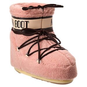 Moon Boot® Icon Low Fleece Boot, Pink